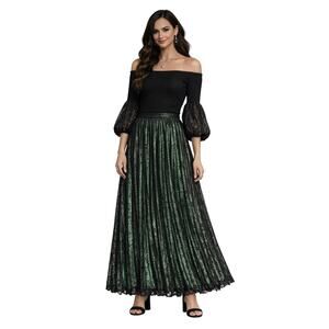 Fairycore Lace Maxi Pleated Skirt Womens Sz 4 WhimsyGoth Boho Whimsical Goth EUC